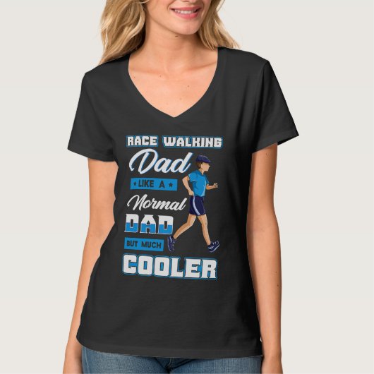 Race Walking Training Race Walker Sport Race Walk Tシャツ (正面)