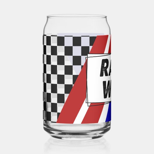 Race Wife ガラス缶 (正面)