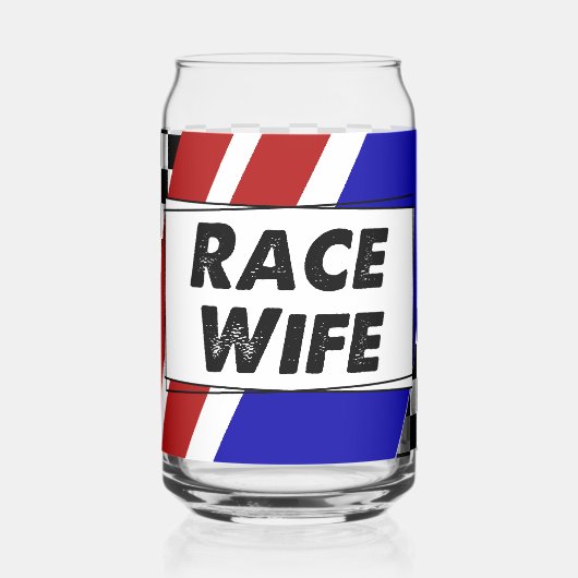 Race Wife ガラス缶 (左)