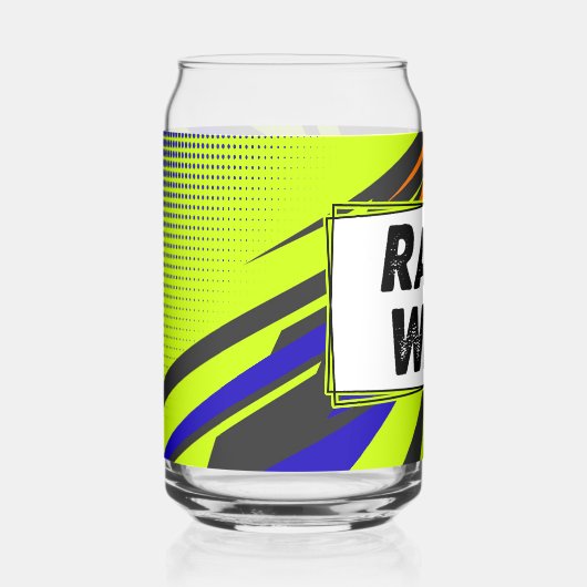 Race Wife ガラス缶 (正面)