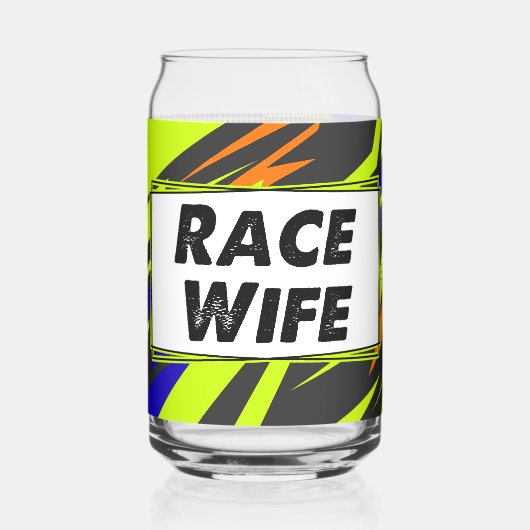 Race Wife ガラス缶 (左)