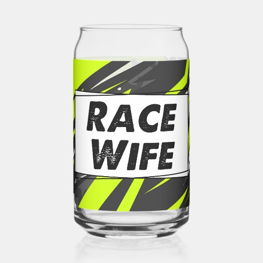 Race Wife ガラス缶 (左)