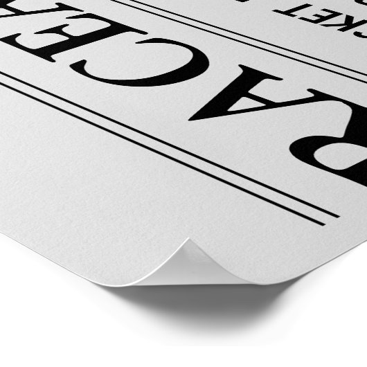 RACEARENA TICKET OFFICE BILL DANBURY FAIR POSTER 2 ポスター (角)