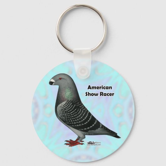 Racer ASRの表示 キーホルダー (正面)