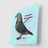 Racer ASRの表示 スクエア壁時計 (傾斜)