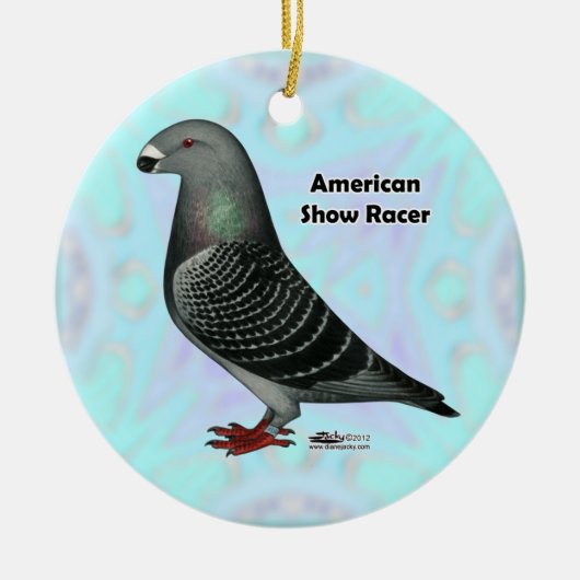 Racer ASRの表示 セラミックオーナメント (正面)