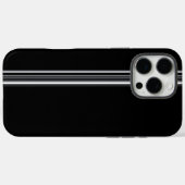 Racer Chrome on Drk Gray iPhone 5/5s/6/6s7，タフ Case-Mate iPhoneケース (裏面 (横))