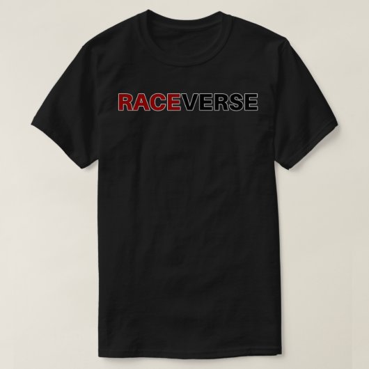 RaceVerseロゴ Tシャツ (デザイン正面)