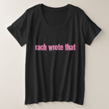 Rach Tシャツ（プラスサイズ）