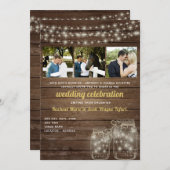 Rachel – お客様の編集 招待状 (正面/裏面)