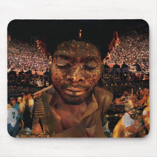 Rachel Dolezal Artでマウスパッド1 マウスパッド (正面)