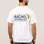 Rachel Rodriguez White Tee Large M Tシャツ (裏面)