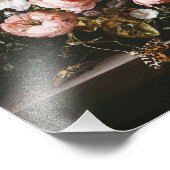 Rachel Ruysch – ガラス瓶の花 フォトプリント (角)