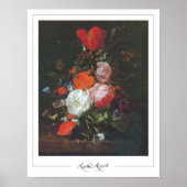 Rachel Ruysch Zeding Art Poster #1 ポスター (正面)
