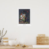 Rachel Ruysch Zeding Art Poster #4 ポスター (キッチン)