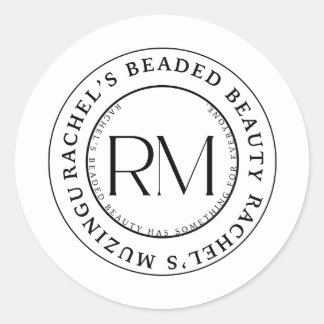 Rachel’s Beaded Beauty Stickers ラウンドシール