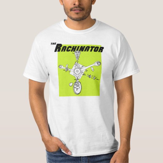 rachinator (色) tシャツ (正面)