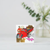 Racing Bike Art Speed スクエア名刺 (スタンド正面)