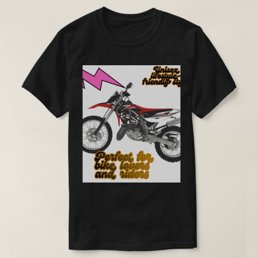 Racing Bike Art Tシャツ (デザイン正面)