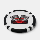 Racing Car Design Poker Chips ポーカーチップ (シングル)