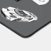 Racing car Desk Mat デスクマット (コーナー)