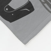 Racing car Fleece Blanket フリースブランケット (角)