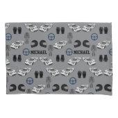 Racing car Pillowcase 枕カバー (正面)
