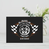 Racing Checkered Flag Happy Birthday Occasions    シーズンカード (スタンド正面)