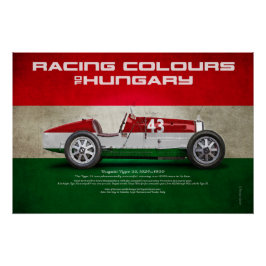 Racing Colours of Hungary ポスター