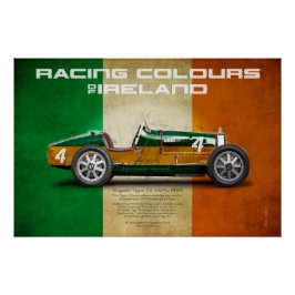 Racing Colours of Ireland ポスター