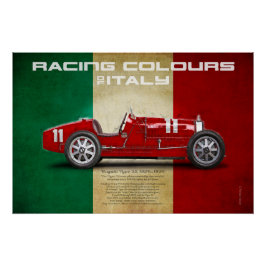 Racing Colours of Italy ポスター