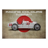 Racing Colours of Japan ポスター (正面)