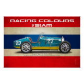 Racing Colours of Siam ポスター (正面)