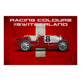Racing Colours of Switzerland ポスター