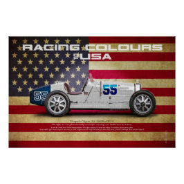 Racing Colours of USA ポスター