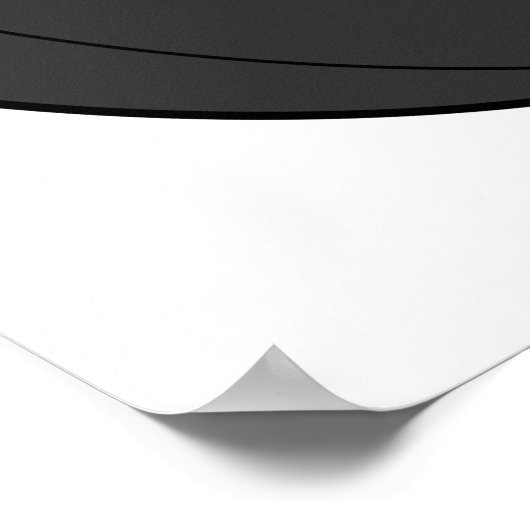 Racing Dirt Bike Art ポスター (角)