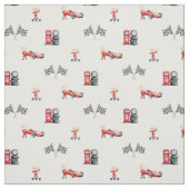 Racing f1 formula boy nursery ファブリック (見本)