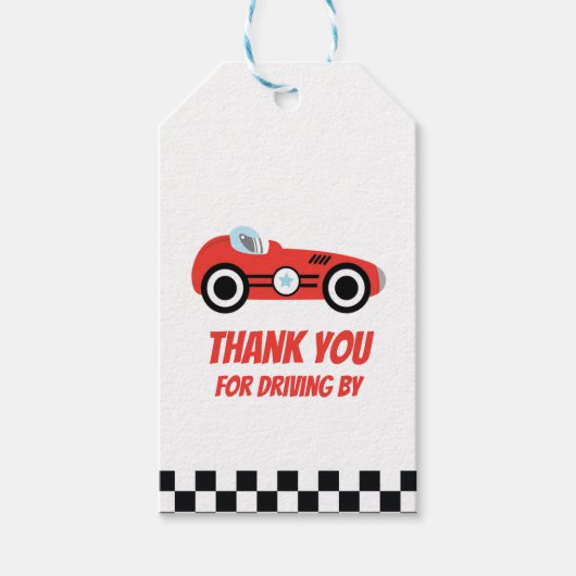 Racing Giftラベル ギフトタグ (正面)