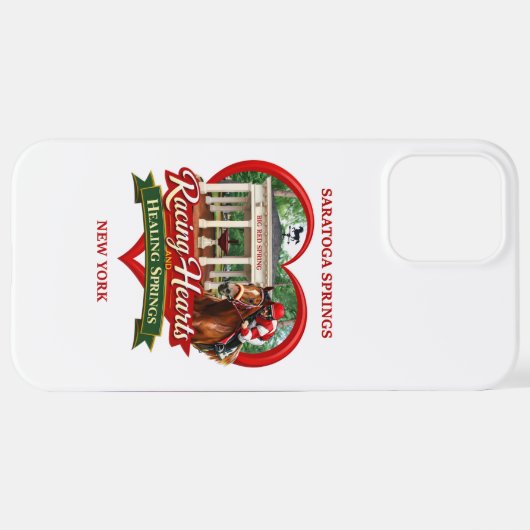 Racing Hearts and Healing Springs Iphone case iPhoneケース (裏面横)