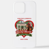 Racing Hearts and Healing Springs Iphone case iPhoneケース (裏面)