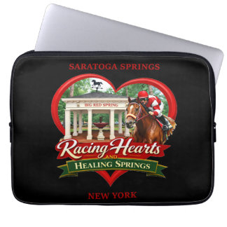 Racing Hearts And Healing Springs - laptop case ラップトップスリーブ