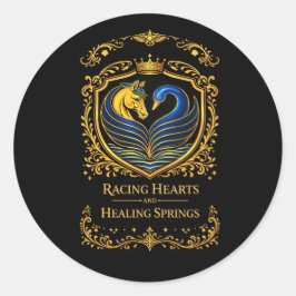Racing Hearts and Healing Springs Lighter ラウンドシール