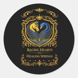 Racing Hearts and Healing Springs Lighter ラウンドシール