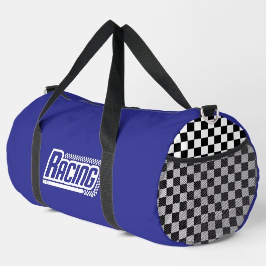 Racing Large Duffel Bag ダッフルバッグ (右コーナー)