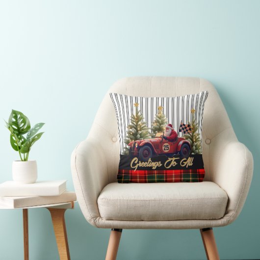 Racing Santa Claus クッション (椅子)