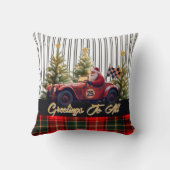 Racing Santa Claus クッション (裏面)