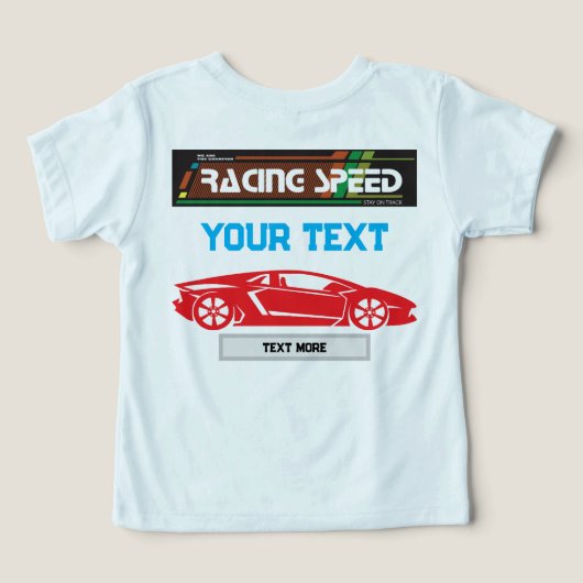 Racing Speed Car Design – Fast Motorsport Performa (デザイン裏面)