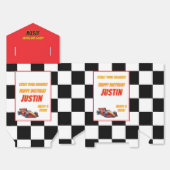 Racing Start Your Engines 4"w x 2"l x 5"h フェイバーボックス (見開き)