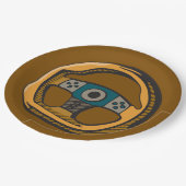 Racing Steering Wheel Controller Gamer ペーパープレート (アングル)