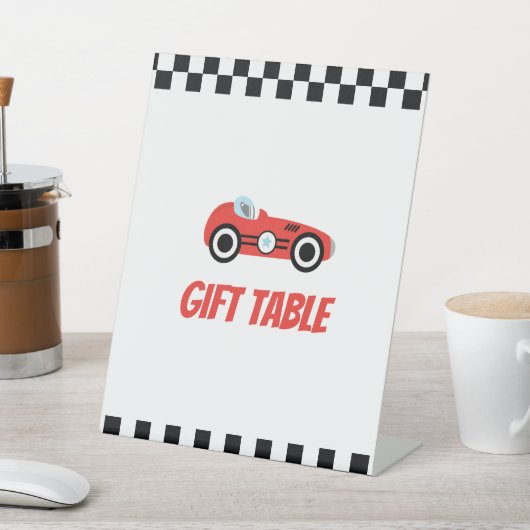 Racing Theme Table Top Sign 台座サイン (インサイチュ)